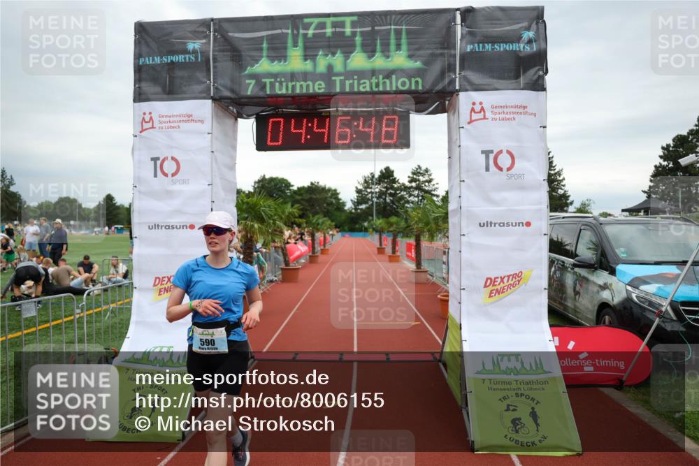 15.06.2025 - 7 Türme Triathlon Michael Strokosch http://msf.ph/oto/8006155 15.06.2025 14:46:47 Ziel 590 meine-sportfotos.de