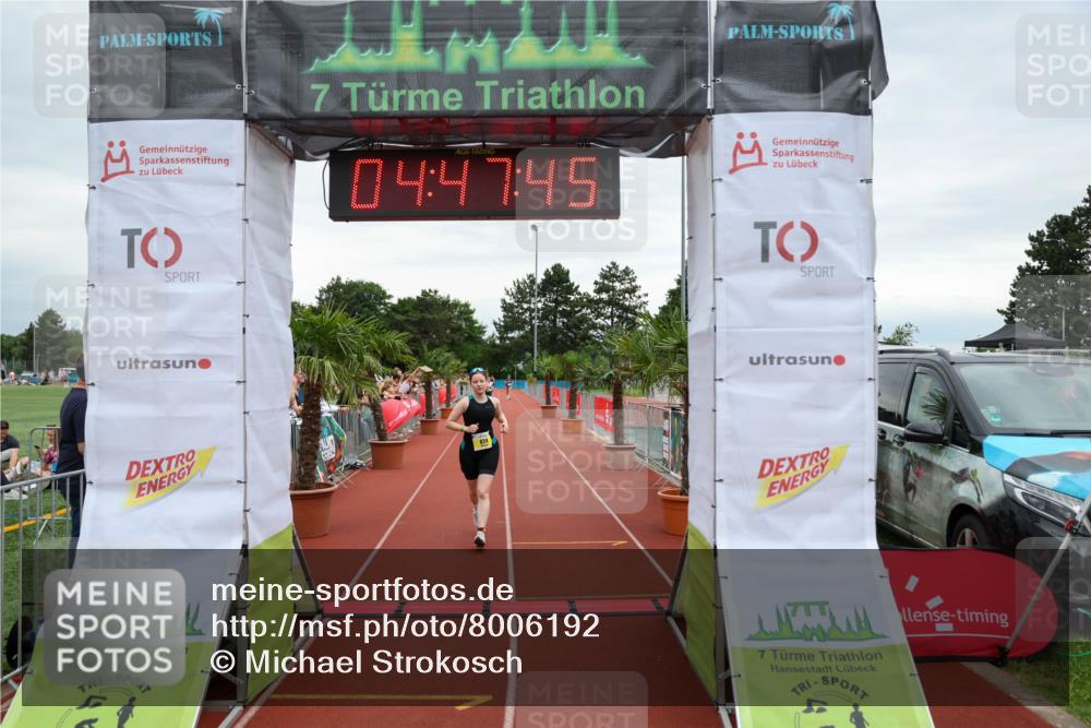 15.06.2025 - 7 Türme Triathlon Michael Strokosch http://msf.ph/oto/8006192 15.06.2025 14:47:45 Ziel 266, 824 meine-sportfotos.de