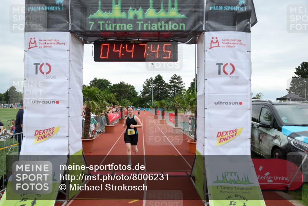 15.06.2025 - 7 Türme Triathlon Michael Strokosch http://msf.ph/oto/8006231 15.06.2025 14:47:45 Ziel 266, 824 meine-sportfotos.de
