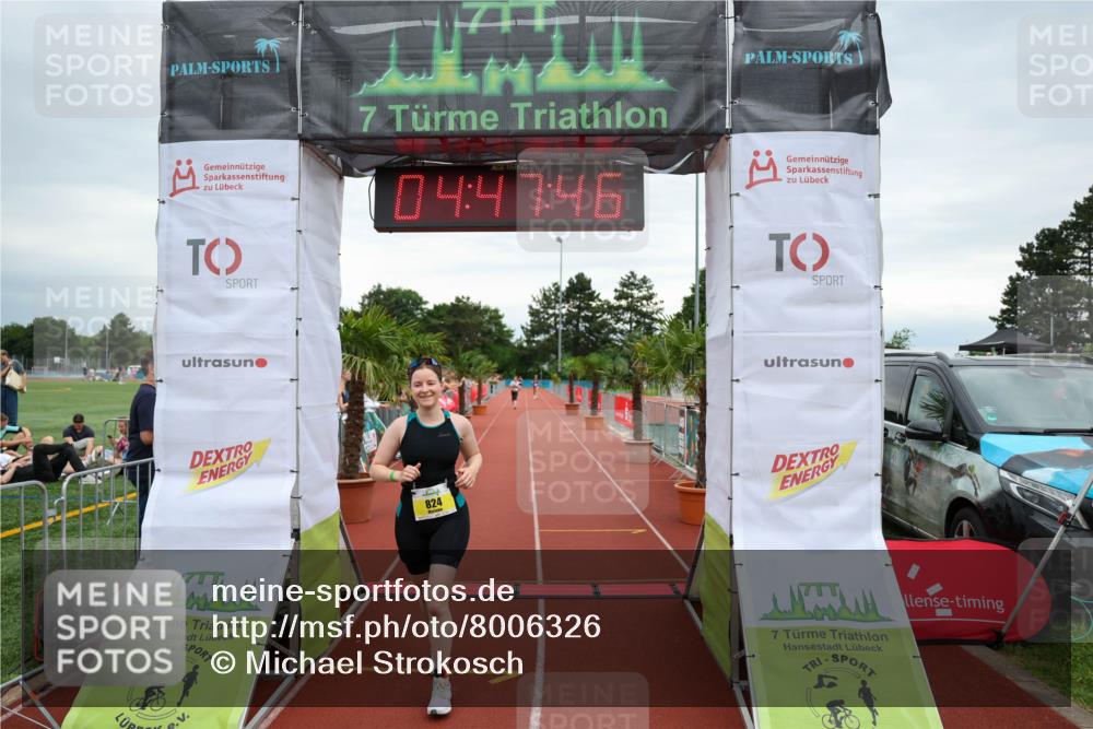 15.06.2025 - 7 Türme Triathlon Michael Strokosch http://msf.ph/oto/8006326 15.06.2025 14:47:46 Ziel 266, 824 meine-sportfotos.de