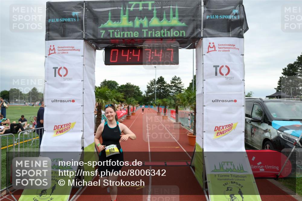 15.06.2025 - 7 Türme Triathlon Michael Strokosch http://msf.ph/oto/8006342 15.06.2025 14:47:46 Ziel 266, 824 meine-sportfotos.de