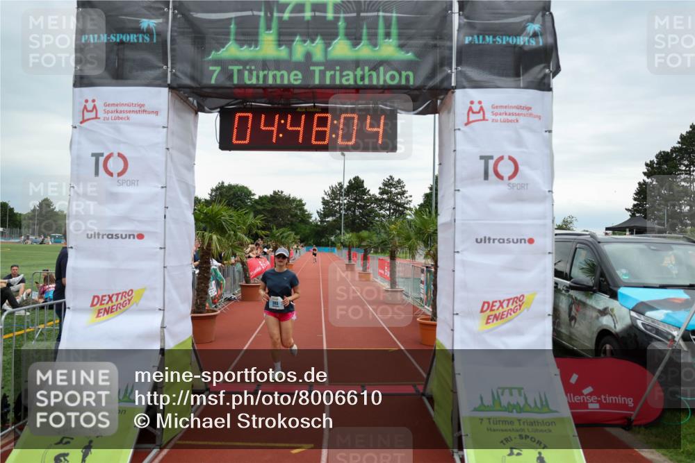 15.06.2025 - 7 Türme Triathlon Michael Strokosch http://msf.ph/oto/8006610 15.06.2025 14:48:03 Ziel 593, 838 meine-sportfotos.de