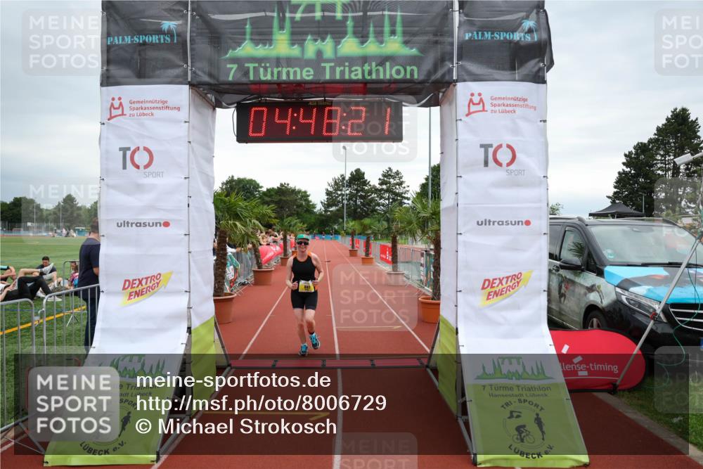 15.06.2025 - 7 Türme Triathlon Michael Strokosch http://msf.ph/oto/8006729 15.06.2025 14:48:21 Ziel 887 meine-sportfotos.de