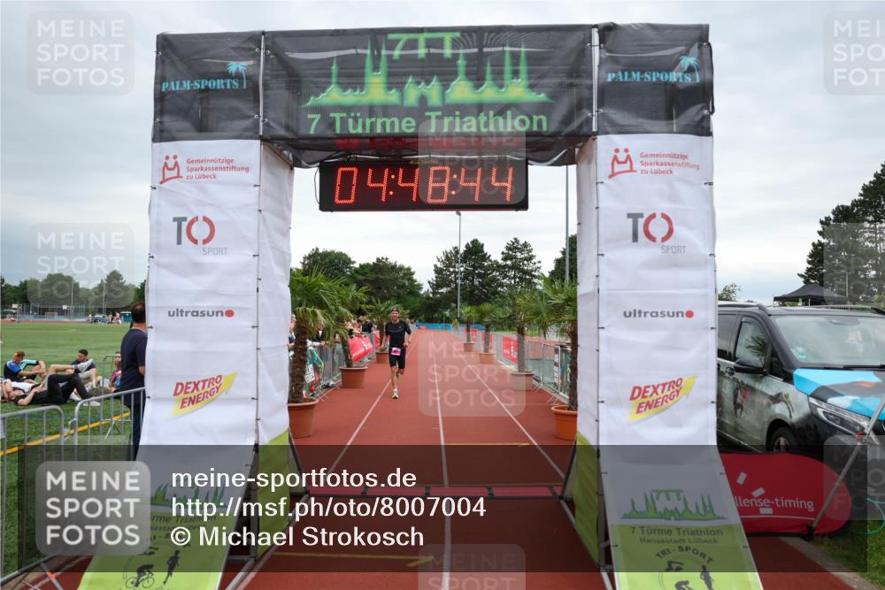15.06.2025 - 7 Türme Triathlon Michael Strokosch http://msf.ph/oto/8007004 15.06.2025 14:48:44 Ziel 224, 308 meine-sportfotos.de