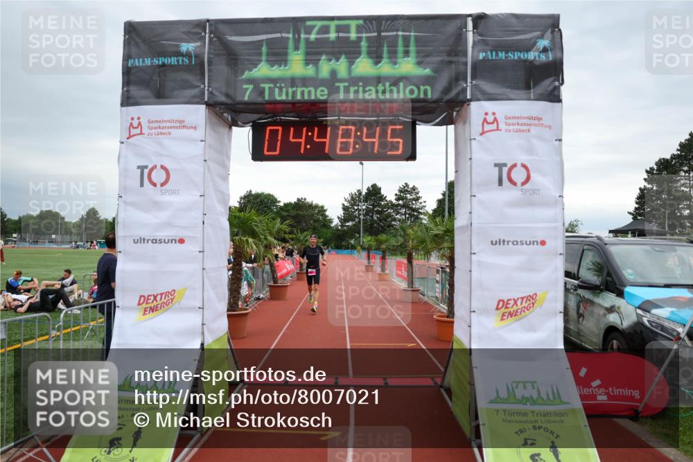 15.06.2025 - 7 Türme Triathlon Michael Strokosch http://msf.ph/oto/8007021 15.06.2025 14:48:44 Ziel 224, 308 meine-sportfotos.de