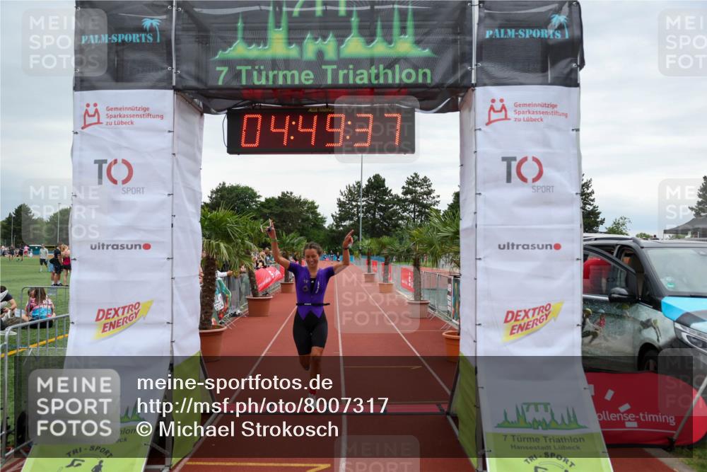 15.06.2025 - 7 Türme Triathlon Michael Strokosch http://msf.ph/oto/8007317 15.06.2025 14:49:37 Ziel 482 meine-sportfotos.de