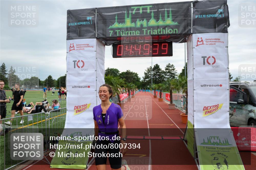 15.06.2025 - 7 Türme Triathlon Michael Strokosch http://msf.ph/oto/8007394 15.06.2025 14:49:38 Ziel 482 meine-sportfotos.de