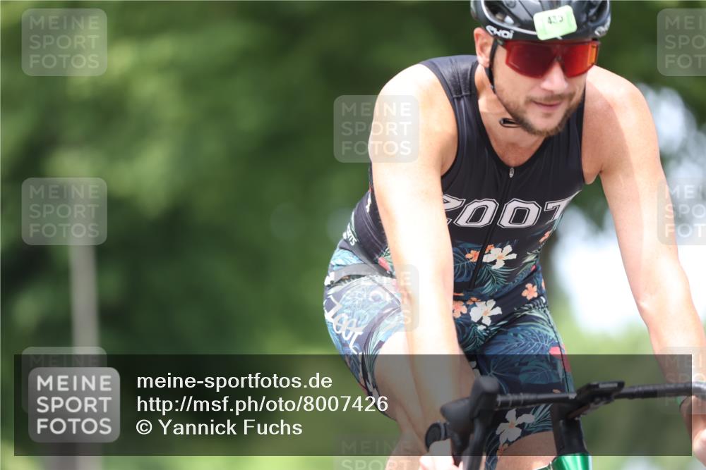 15.06.2025 - 7 Türme Triathlon Yannick Fuchs http://msf.ph/oto/8007426 15.06.2025 13:21:05 Radfahren  meine-sportfotos.de