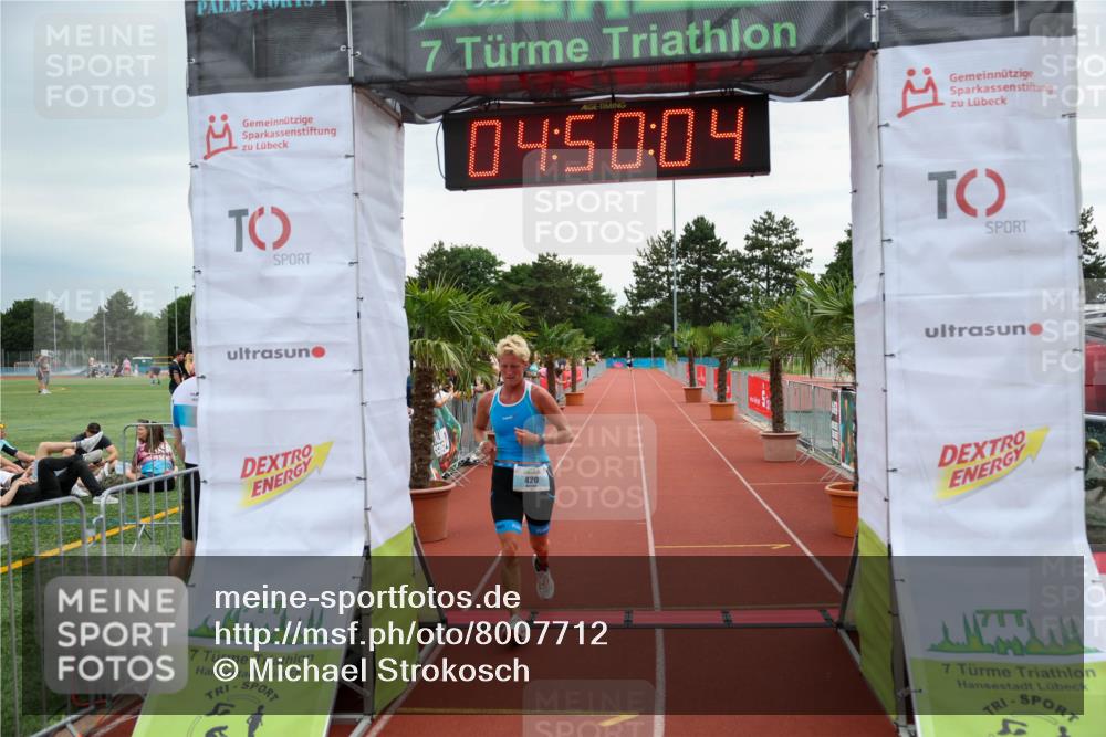 15.06.2025 - 7 Türme Triathlon Michael Strokosch http://msf.ph/oto/8007712 15.06.2025 14:50:04 Ziel 420 meine-sportfotos.de