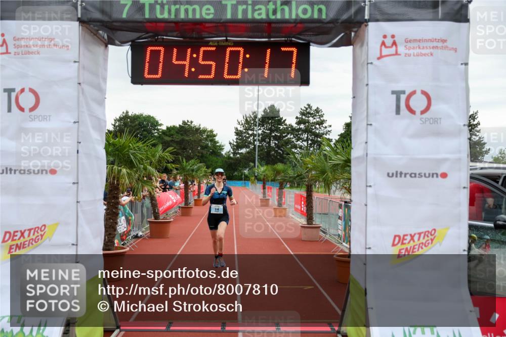 15.06.2025 - 7 Türme Triathlon Michael Strokosch http://msf.ph/oto/8007810 15.06.2025 14:50:17 Ziel 514 meine-sportfotos.de
