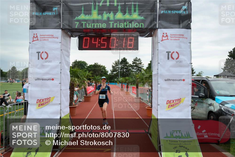 15.06.2025 - 7 Türme Triathlon Michael Strokosch http://msf.ph/oto/8007830 15.06.2025 14:50:17 Ziel 514 meine-sportfotos.de