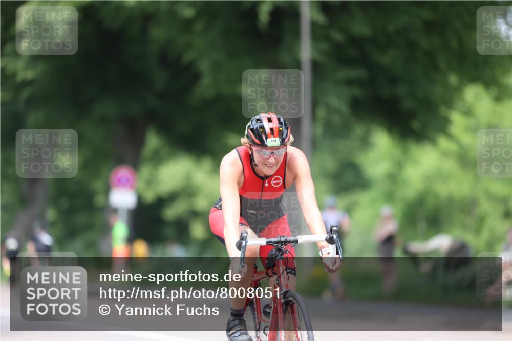15.06.2025 - 7 Türme Triathlon Yannick Fuchs http://msf.ph/oto/8008051 15.06.2025 13:22:16 Radfahren 458, 983 meine-sportfotos.de