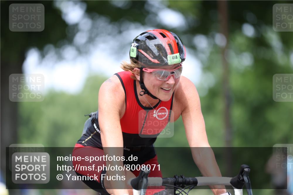 15.06.2025 - 7 Türme Triathlon Yannick Fuchs http://msf.ph/oto/8008071 15.06.2025 13:22:17 Radfahren 458, 983 meine-sportfotos.de