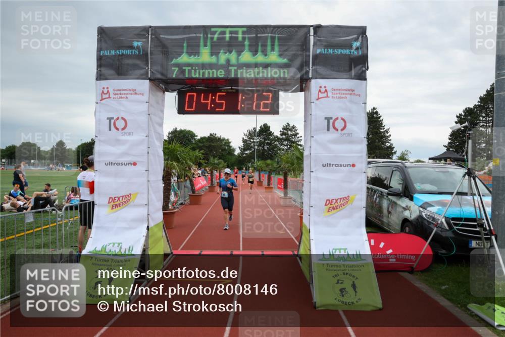 15.06.2025 - 7 Türme Triathlon Michael Strokosch http://msf.ph/oto/8008146 15.06.2025 14:51:12 Ziel 552 meine-sportfotos.de