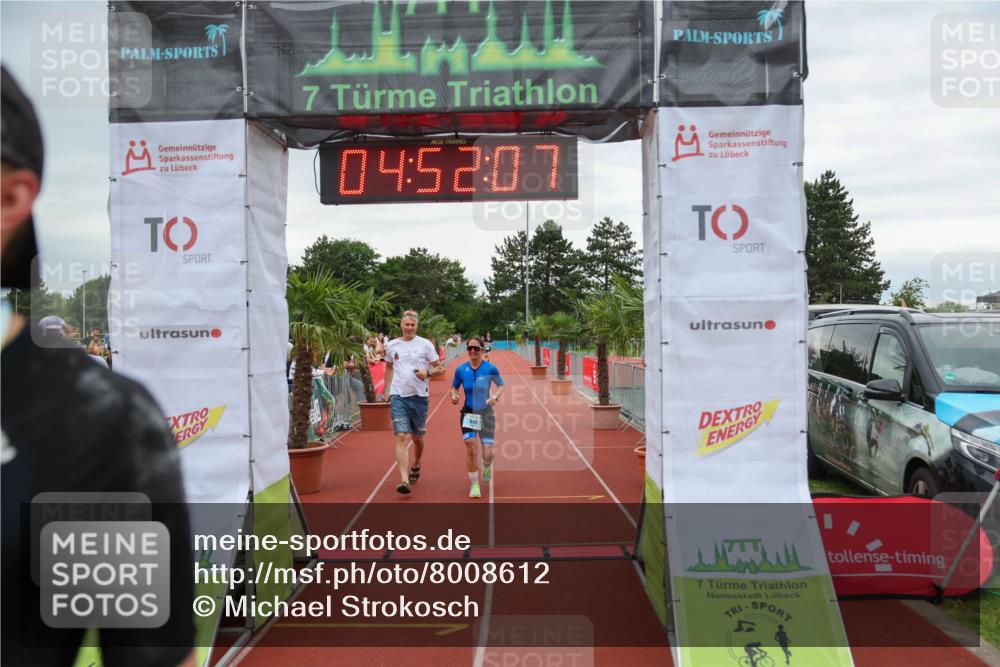 15.06.2025 - 7 Türme Triathlon Michael Strokosch http://msf.ph/oto/8008612 15.06.2025 14:52:06 Ziel 548 meine-sportfotos.de