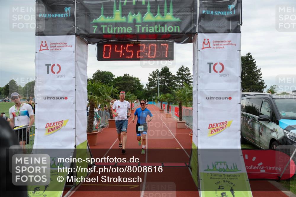 15.06.2025 - 7 Türme Triathlon Michael Strokosch http://msf.ph/oto/8008616 15.06.2025 14:52:07 Ziel 548 meine-sportfotos.de