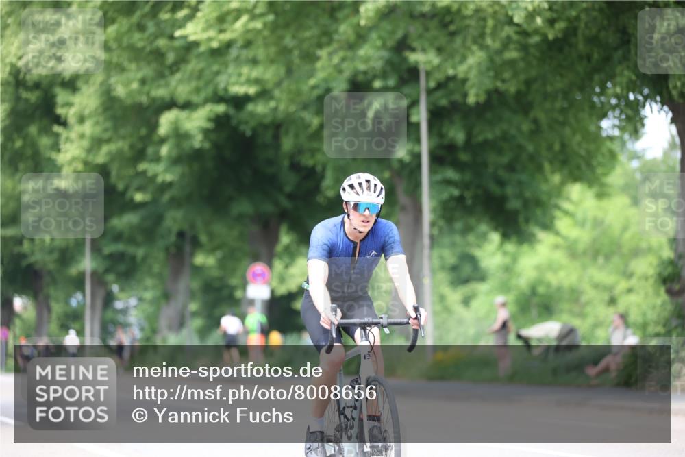 15.06.2025 - 7 Türme Triathlon Yannick Fuchs http://msf.ph/oto/8008656 15.06.2025 13:23:06 Radfahren 1171 meine-sportfotos.de