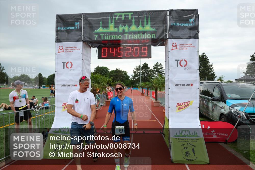 15.06.2025 - 7 Türme Triathlon Michael Strokosch http://msf.ph/oto/8008734 15.06.2025 14:52:09 Ziel 548 meine-sportfotos.de