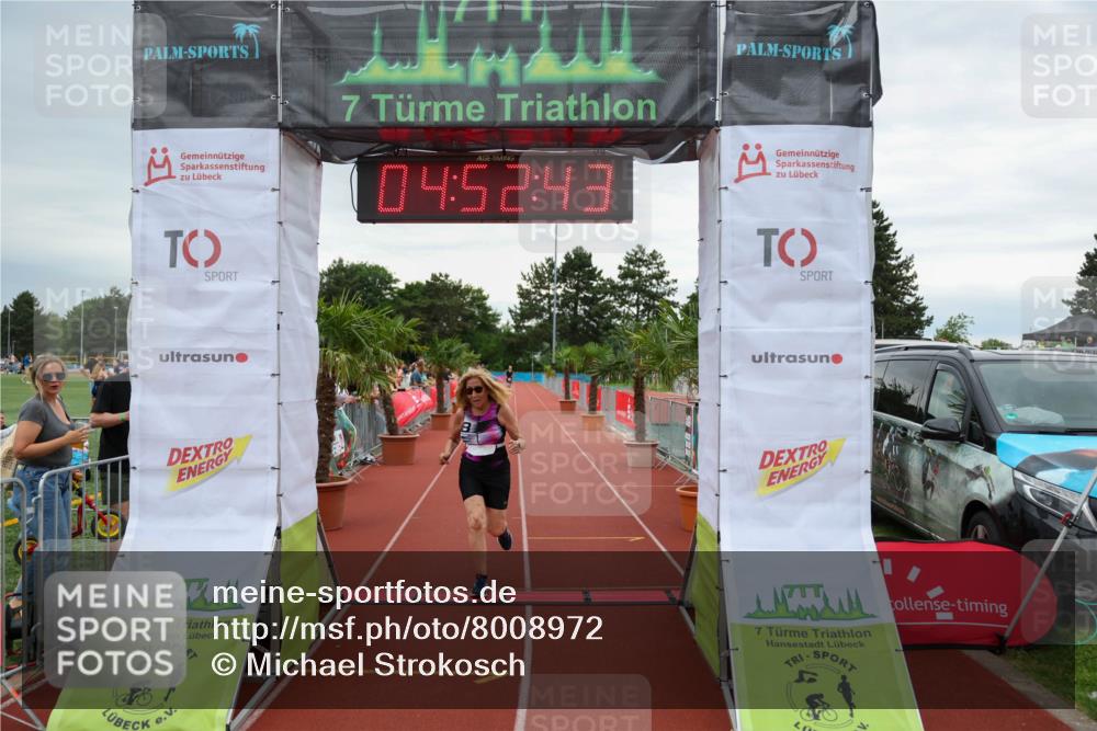 15.06.2025 - 7 Türme Triathlon Michael Strokosch http://msf.ph/oto/8008972 15.06.2025 14:52:43 Ziel 883 meine-sportfotos.de