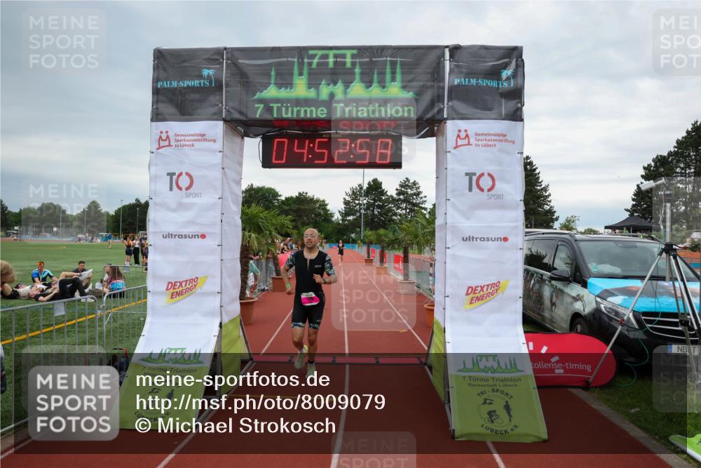 15.06.2025 - 7 Türme Triathlon Michael Strokosch http://msf.ph/oto/8009079 15.06.2025 14:52:58 Ziel 280 meine-sportfotos.de