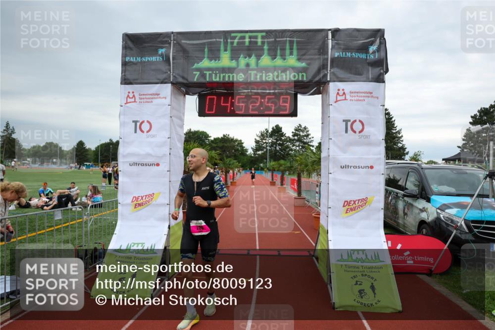 15.06.2025 - 7 Türme Triathlon Michael Strokosch http://msf.ph/oto/8009123 15.06.2025 14:52:59 Ziel 280 meine-sportfotos.de
