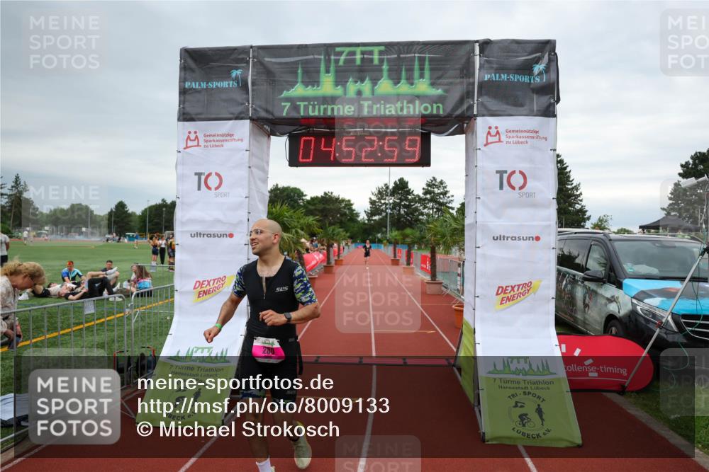 15.06.2025 - 7 Türme Triathlon Michael Strokosch http://msf.ph/oto/8009133 15.06.2025 14:52:59 Ziel 280 meine-sportfotos.de