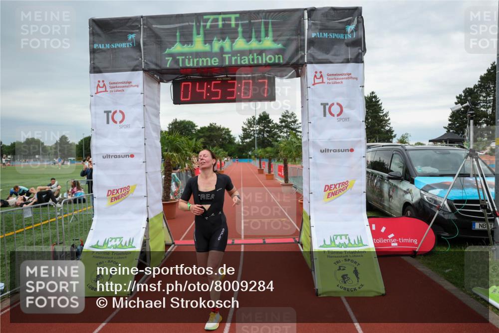 15.06.2025 - 7 Türme Triathlon Michael Strokosch http://msf.ph/oto/8009284 15.06.2025 14:53:06 Ziel 588 meine-sportfotos.de
