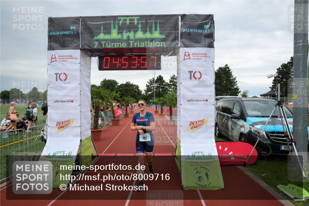 15.06.2025 - 7 Türme Triathlon Michael Strokosch http://msf.ph/oto/8009716 15.06.2025 14:53:57 Ziel 352 meine-sportfotos.de