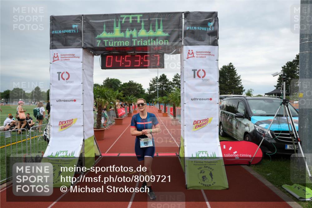 15.06.2025 - 7 Türme Triathlon Michael Strokosch http://msf.ph/oto/8009721 15.06.2025 14:53:57 Ziel 352 meine-sportfotos.de