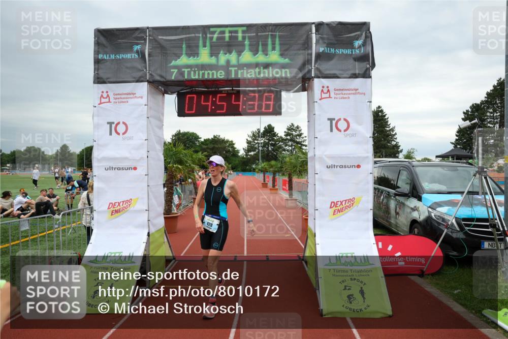 15.06.2025 - 7 Türme Triathlon Michael Strokosch http://msf.ph/oto/8010172 15.06.2025 14:54:38 Ziel 428 meine-sportfotos.de