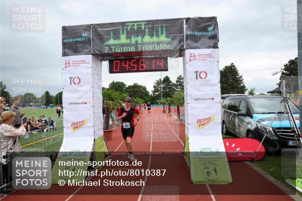 15.06.2025 - 7 Türme Triathlon Michael Strokosch http://msf.ph/oto/8010387 15.06.2025 14:56:14 Ziel 378, 673 meine-sportfotos.de
