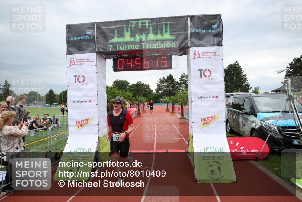 15.06.2025 - 7 Türme Triathlon Michael Strokosch http://msf.ph/oto/8010409 15.06.2025 14:56:14 Ziel 378, 673 meine-sportfotos.de