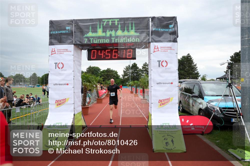 15.06.2025 - 7 Türme Triathlon Michael Strokosch http://msf.ph/oto/8010426 15.06.2025 14:56:18 Ziel 378, 673 meine-sportfotos.de