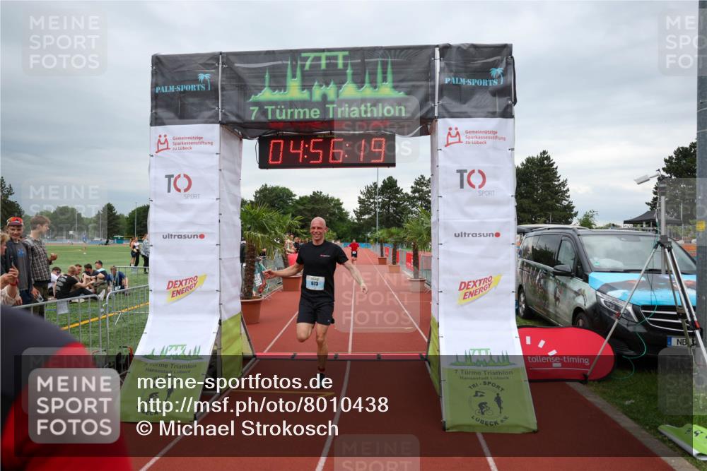 15.06.2025 - 7 Türme Triathlon Michael Strokosch http://msf.ph/oto/8010438 15.06.2025 14:56:18 Ziel 378, 673 meine-sportfotos.de
