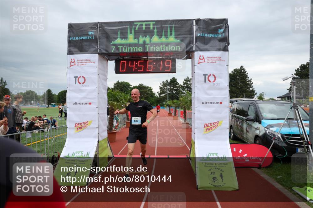 15.06.2025 - 7 Türme Triathlon Michael Strokosch http://msf.ph/oto/8010444 15.06.2025 14:56:18 Ziel 378, 673 meine-sportfotos.de