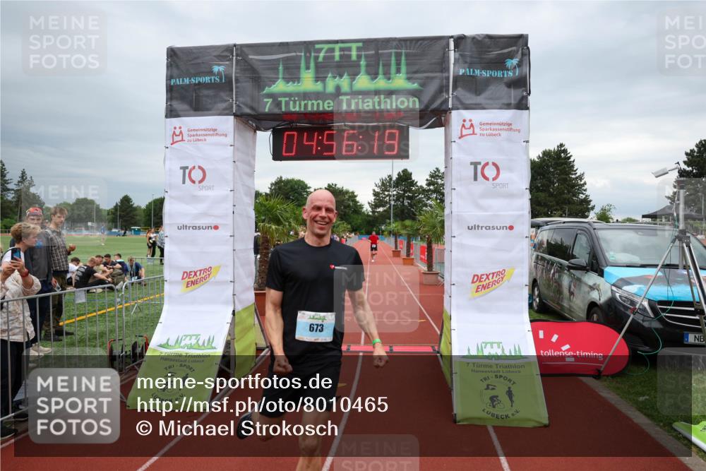 15.06.2025 - 7 Türme Triathlon Michael Strokosch http://msf.ph/oto/8010465 15.06.2025 14:56:19 Ziel 378, 673 meine-sportfotos.de