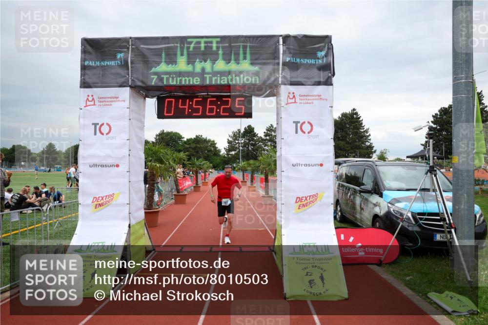 15.06.2025 - 7 Türme Triathlon Michael Strokosch http://msf.ph/oto/8010503 15.06.2025 14:56:25 Ziel 553, 673 meine-sportfotos.de