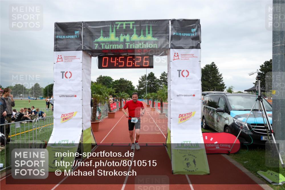 15.06.2025 - 7 Türme Triathlon Michael Strokosch http://msf.ph/oto/8010515 15.06.2025 14:56:26 Ziel 553 meine-sportfotos.de