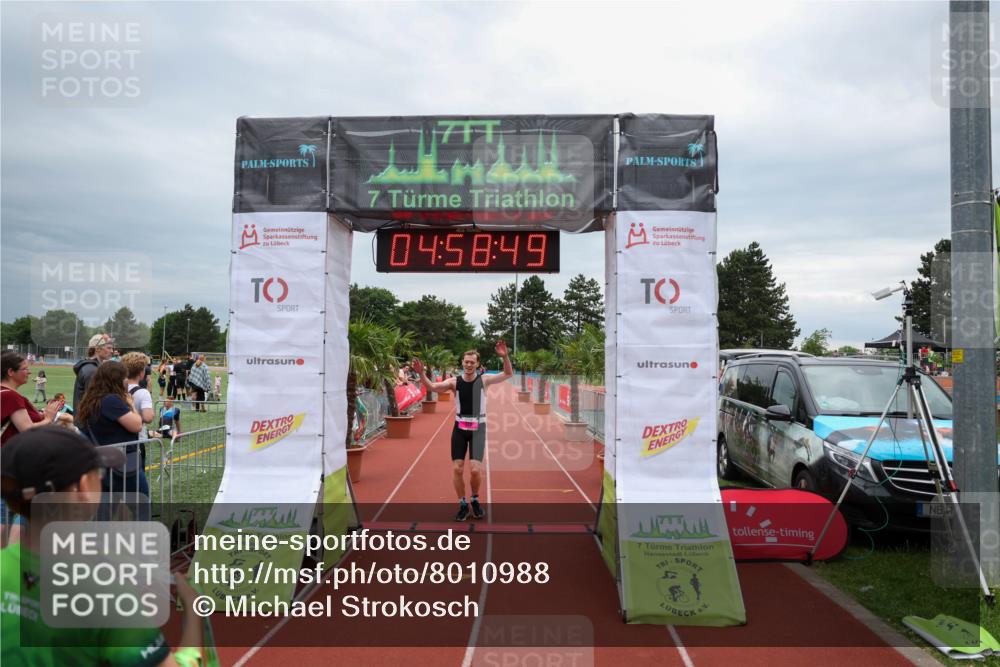 15.06.2025 - 7 Türme Triathlon Michael Strokosch http://msf.ph/oto/8010988 15.06.2025 14:58:49 Ziel 212, 221 meine-sportfotos.de