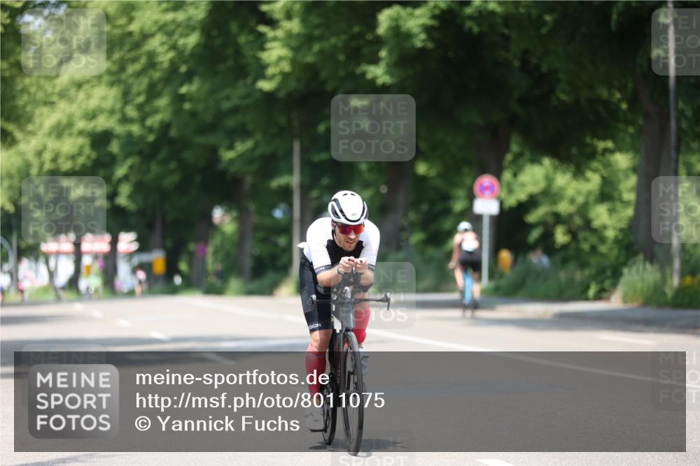 15.06.2025 - 7 Türme Triathlon Yannick Fuchs http://msf.ph/oto/8011075 15.06.2025 12:45:01 Radfahren  meine-sportfotos.de