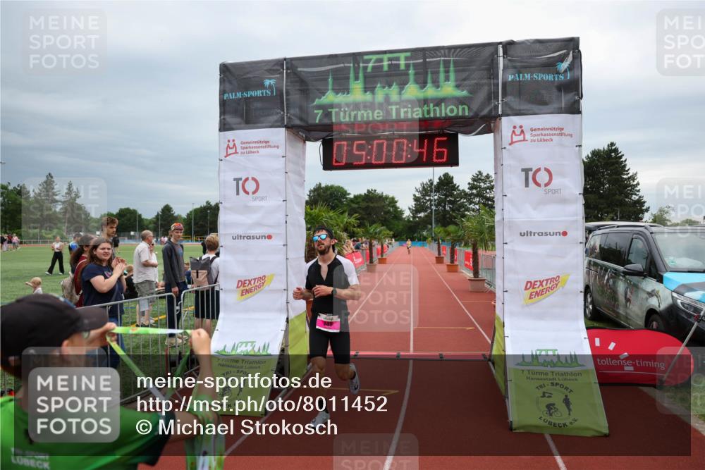 15.06.2025 - 7 Türme Triathlon Michael Strokosch http://msf.ph/oto/8011452 15.06.2025 15:00:46 Ziel 245 meine-sportfotos.de