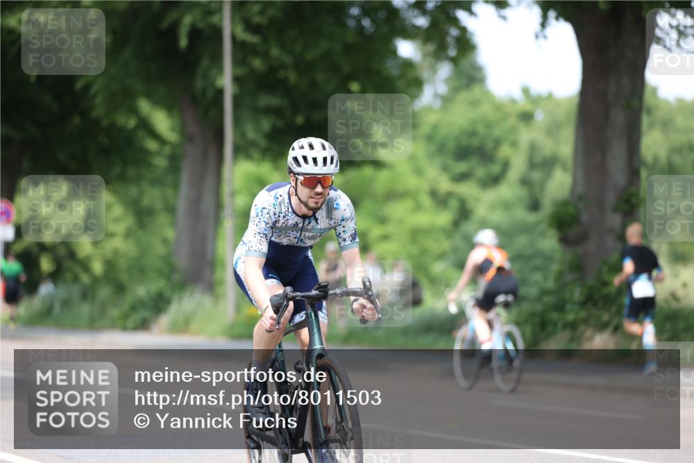 15.06.2025 - 7 Türme Triathlon Yannick Fuchs http://msf.ph/oto/8011503 15.06.2025 13:26:09 Radfahren  meine-sportfotos.de