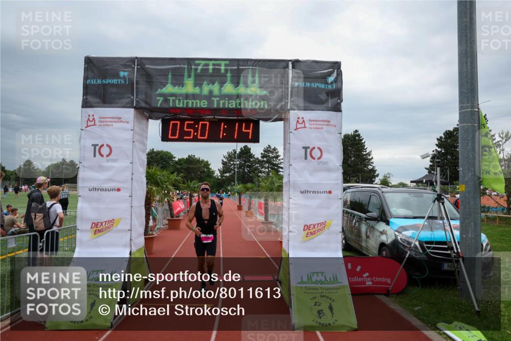 15.06.2025 - 7 Türme Triathlon Michael Strokosch http://msf.ph/oto/8011613 15.06.2025 15:01:13 Ziel 295, 584 meine-sportfotos.de