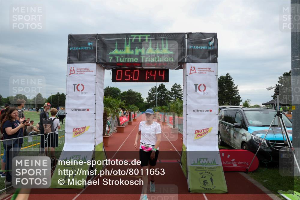 15.06.2025 - 7 Türme Triathlon Michael Strokosch http://msf.ph/oto/8011653 15.06.2025 15:01:43 Ziel 290 meine-sportfotos.de