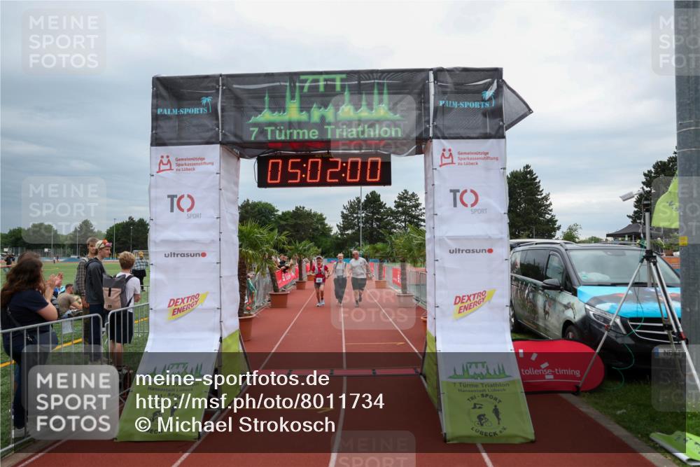 15.06.2025 - 7 Türme Triathlon Michael Strokosch http://msf.ph/oto/8011734 15.06.2025 15:02:00 Ziel 532 meine-sportfotos.de