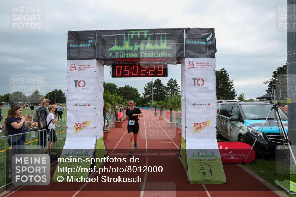 15.06.2025 - 7 Türme Triathlon Michael Strokosch http://msf.ph/oto/8012000 15.06.2025 15:02:28 Ziel 491 meine-sportfotos.de