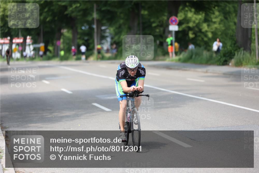15.06.2025 - 7 Türme Triathlon Yannick Fuchs http://msf.ph/oto/8012301 15.06.2025 13:26:59 Radfahren 760, 998 meine-sportfotos.de