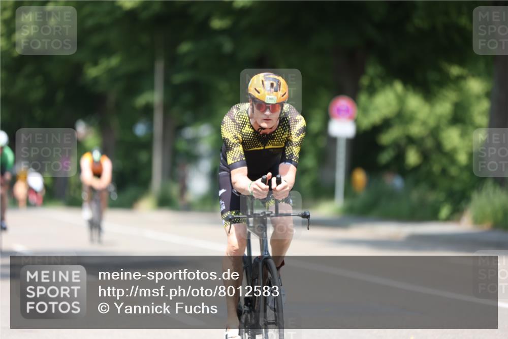 15.06.2025 - 7 Türme Triathlon Yannick Fuchs http://msf.ph/oto/8012583 15.06.2025 12:46:48 Radfahren 490, 496, 543 meine-sportfotos.de