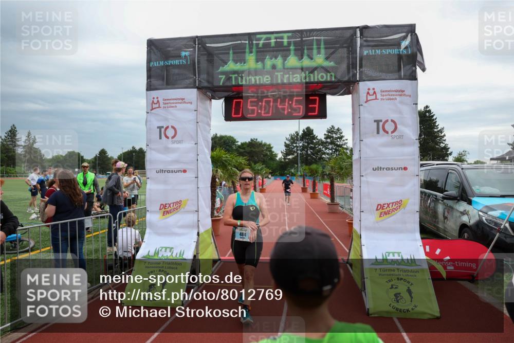 15.06.2025 - 7 Türme Triathlon Michael Strokosch http://msf.ph/oto/8012769 15.06.2025 15:04:52 Ziel 318, 484 meine-sportfotos.de