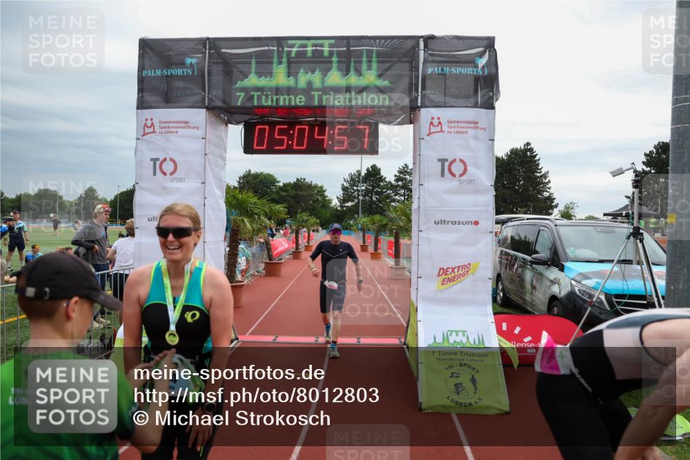 15.06.2025 - 7 Türme Triathlon Michael Strokosch http://msf.ph/oto/8012803 15.06.2025 15:04:57 Ziel 318, 484 meine-sportfotos.de